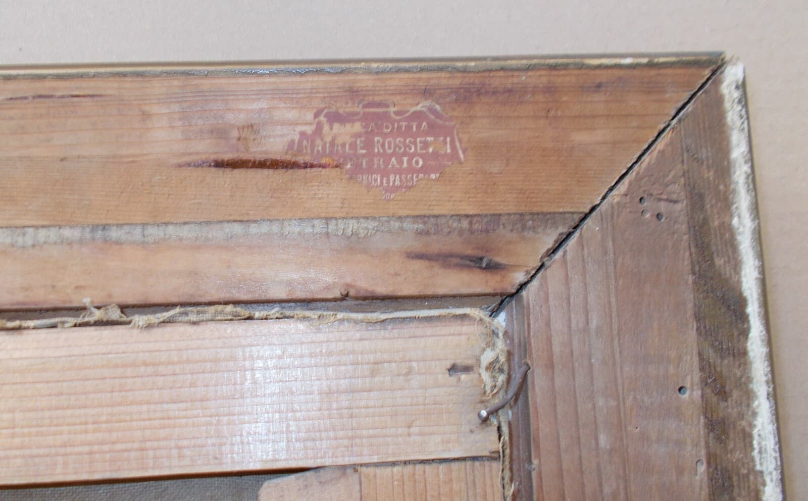 Oriente, Asia: Uomini In Preghiera. Dipinto d'Epoca Attribuito A Fausto Zonaro