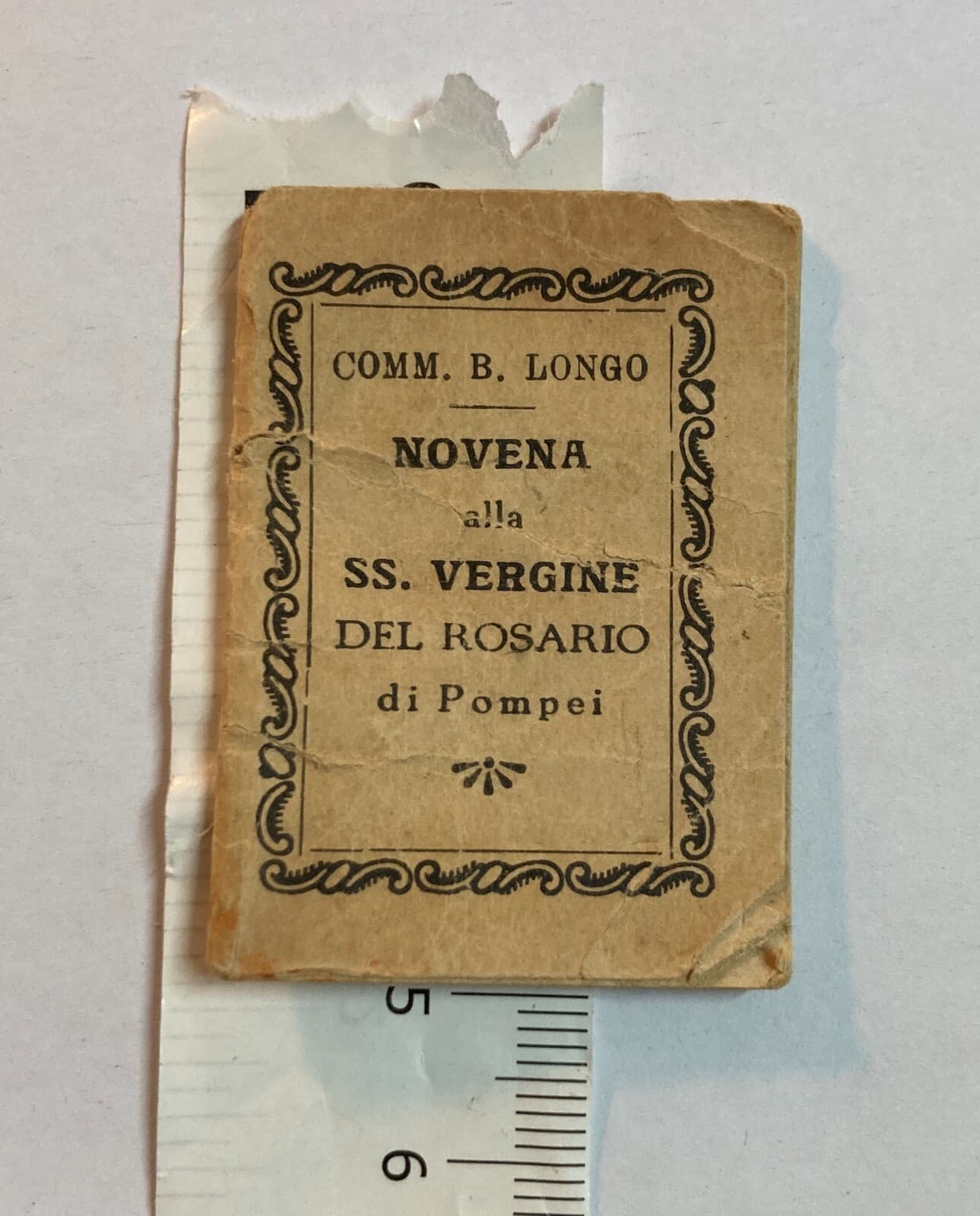 Mini Libri: Antica Edizione Devozionale. Bartolo Longo, Madonna Del Rosario, Pompei