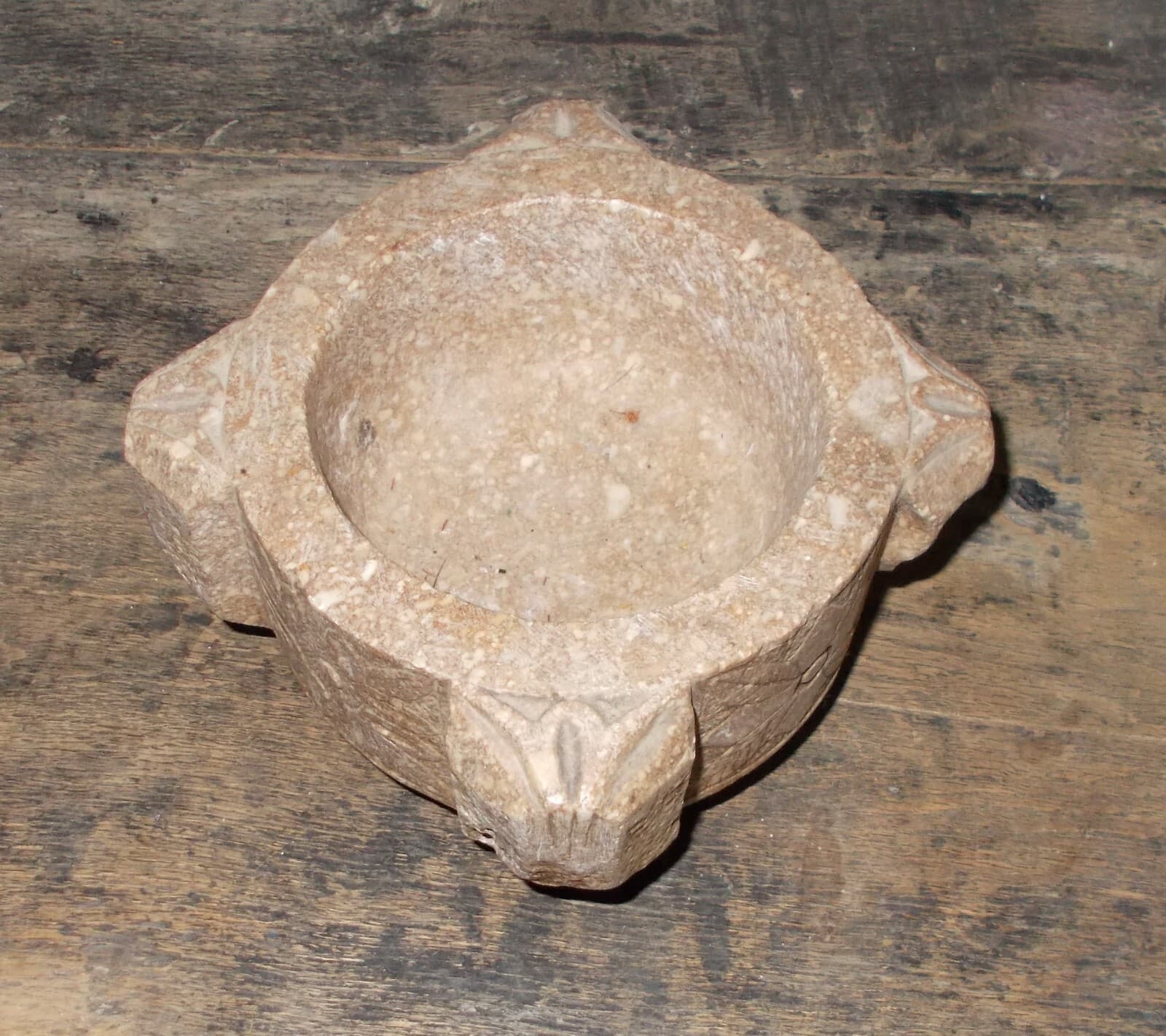 Antico Mortaio Da Collezione Per Farmacia Ed Erboristeria