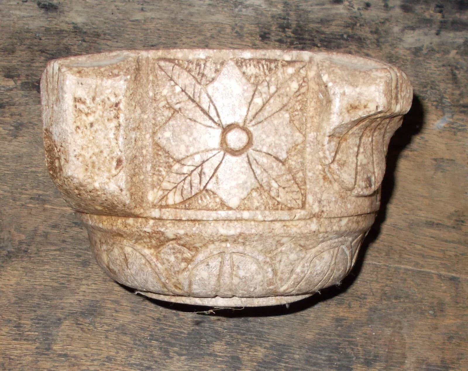 Antico Mortaio Da Collezione Per Farmacia Ed Erboristeria