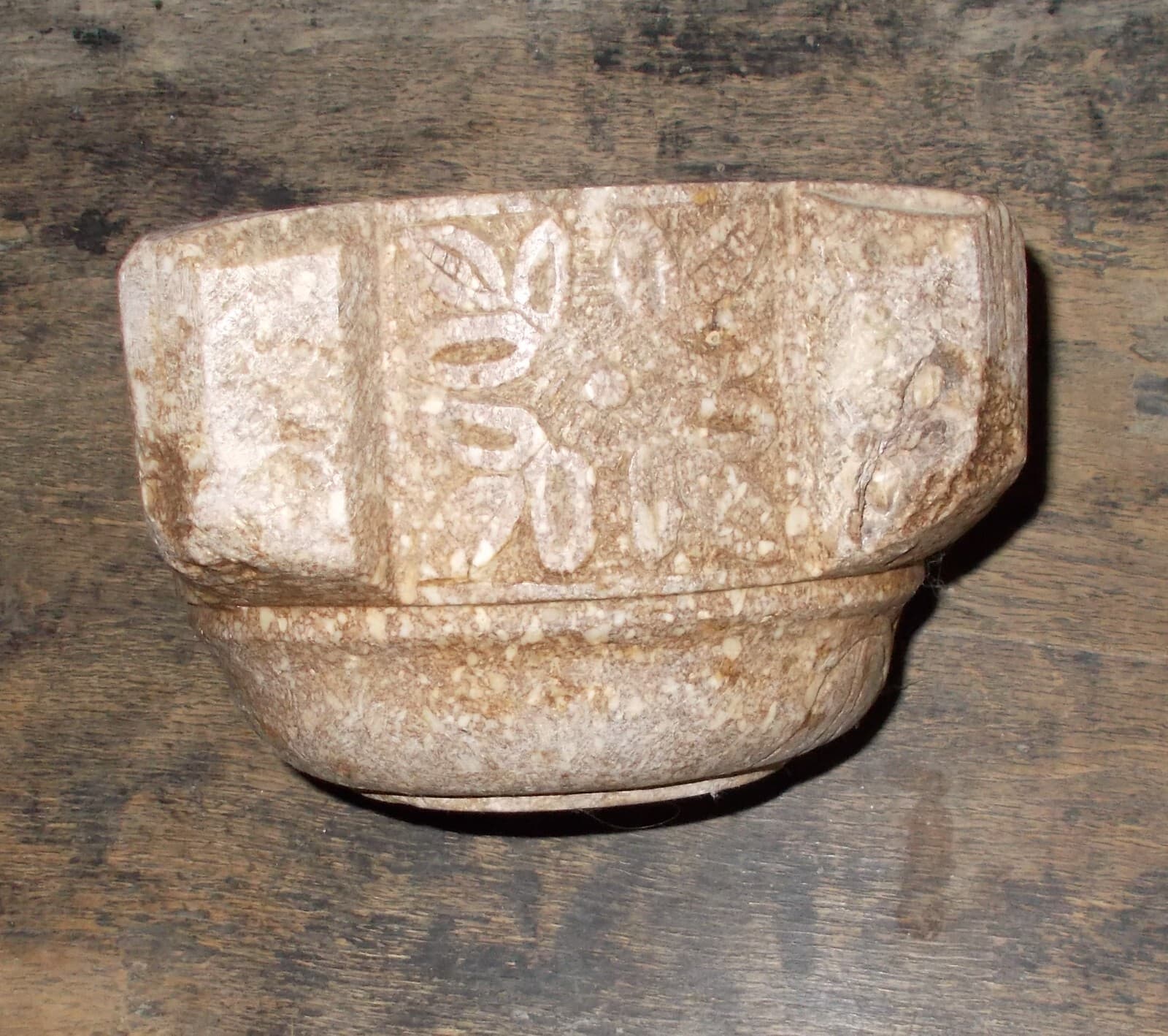 Antico Mortaio Da Collezione Per Farmacia Ed Erboristeria