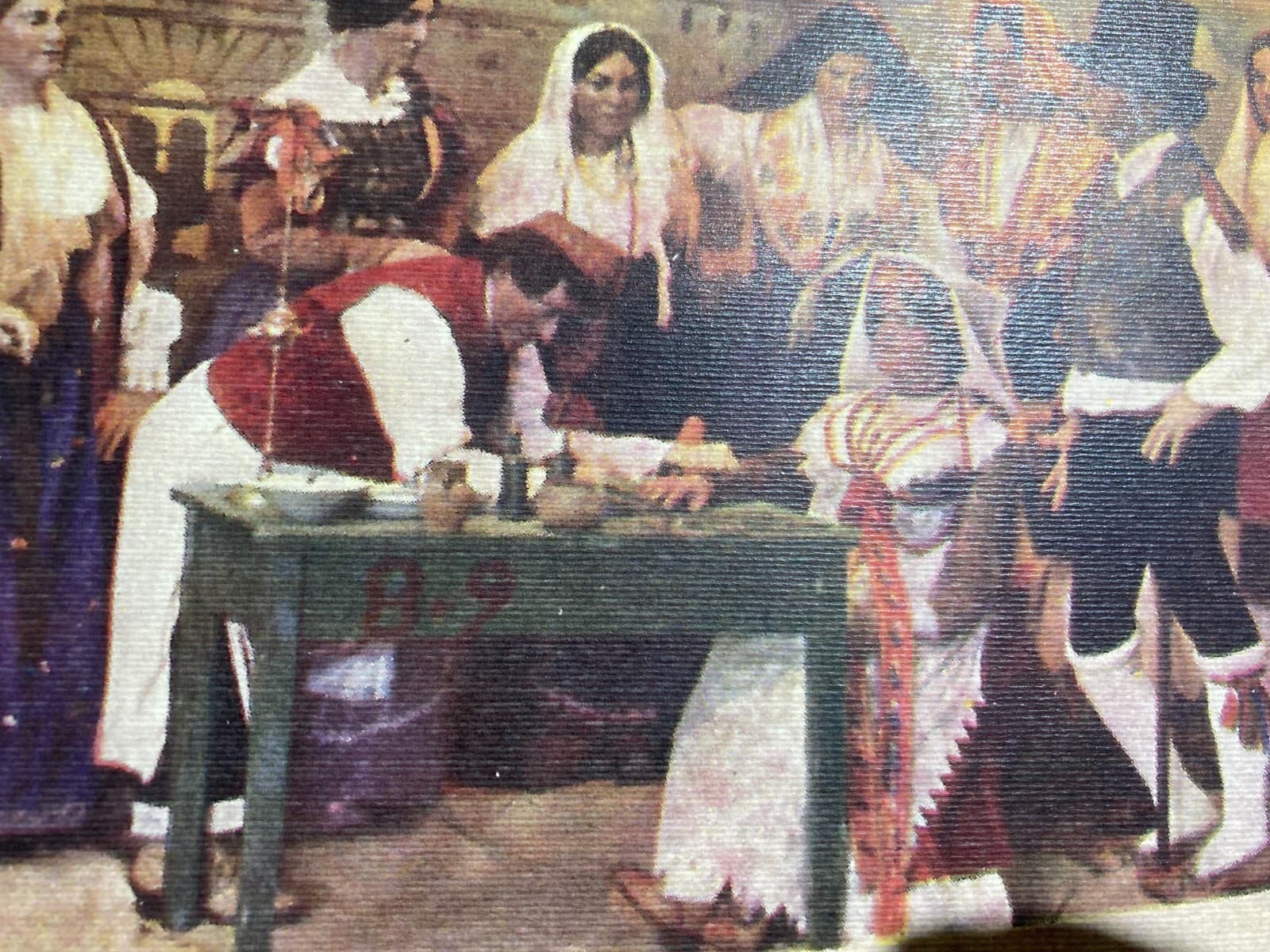 Arte, Folklore E Tatuaggi A Loreto, Marche. Grande Stampa A Colori, Rara Riedizione.