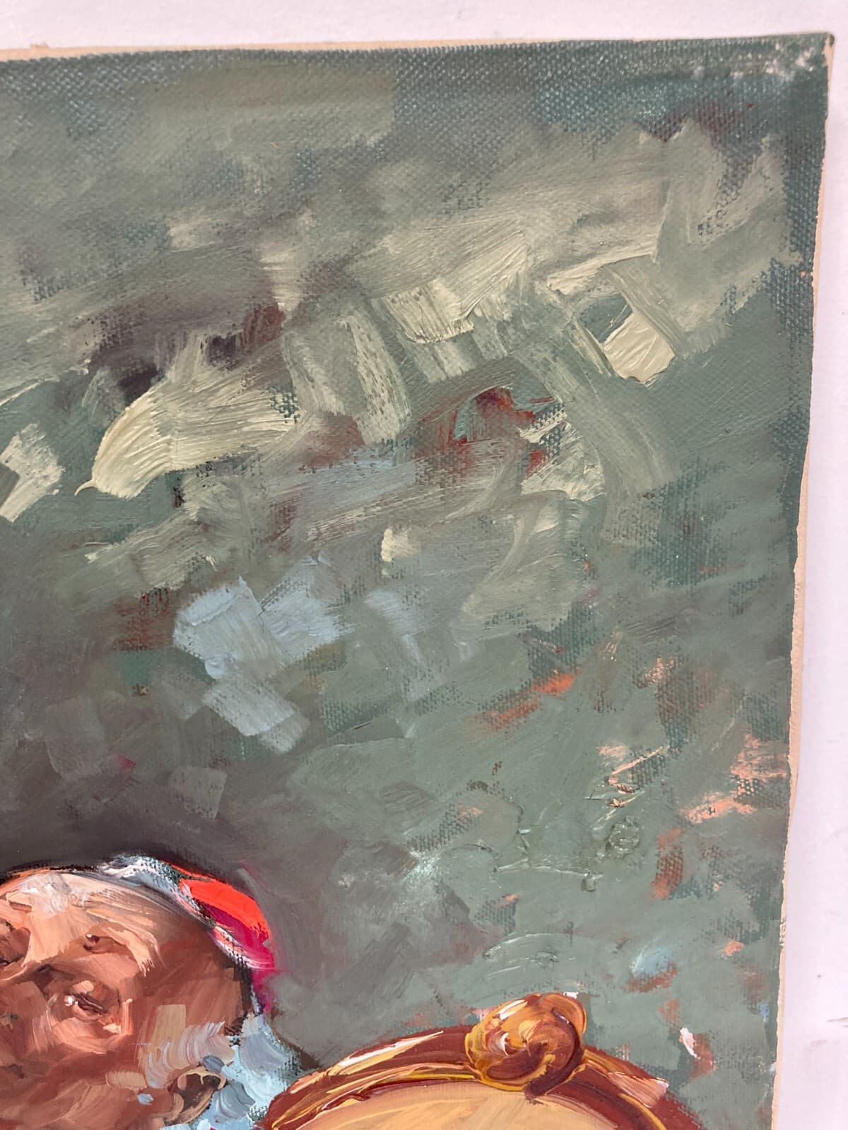 Arte, Piacevole Scena Galante Con Un Alto Prelato. Artista: Nino Salvadori