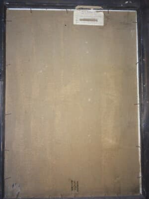 Puglia, Isole Tremiti: Grotta Delle Viole. Dipinto d'Epoca Di Luigi Schingo, 1950