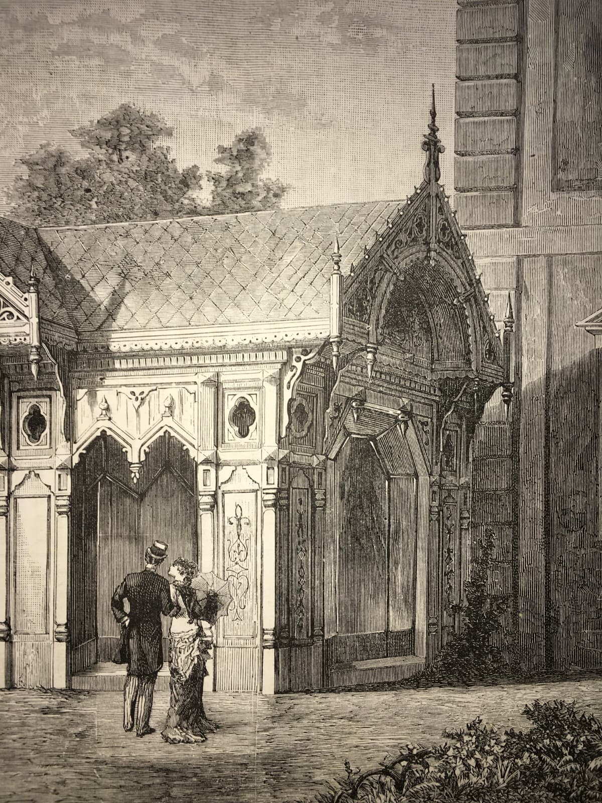 Arte, Architettura, Esposizione Di Milano, 1881, Padiglione Ditta Poretti, Birreria