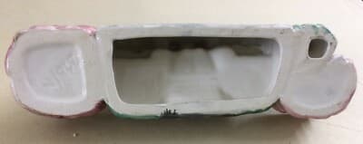 Arte Della Ceramica, Decorativo Soprammobile Pubblicitario Casino Di Sanremo, '900