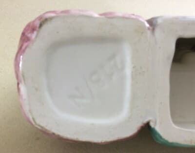 Arte Della Ceramica, Decorativo Soprammobile Pubblicitario Casino Di Sanremo, '900