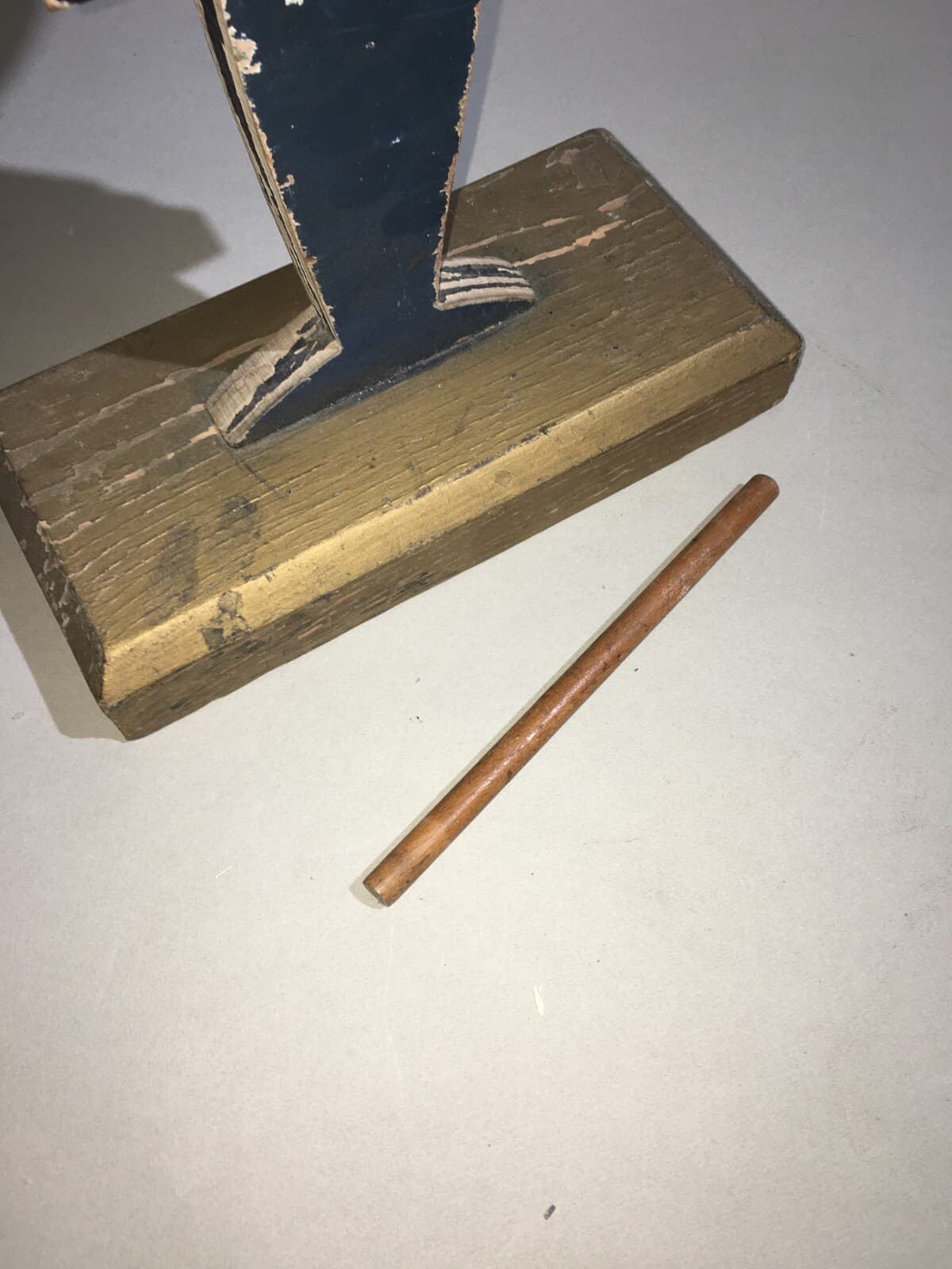 Scultura Futurista In Legno Di Trombettiere, Ambito Fortunato Depero