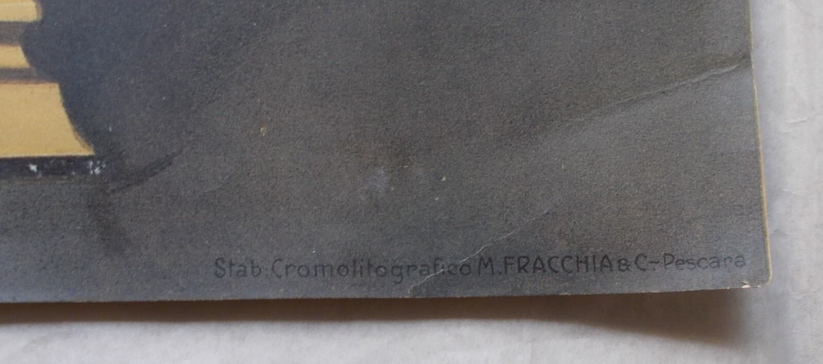 Madonna SS. Dei Martiri Protettrice Di Molfetta   Stampa Cromolitografica Antica