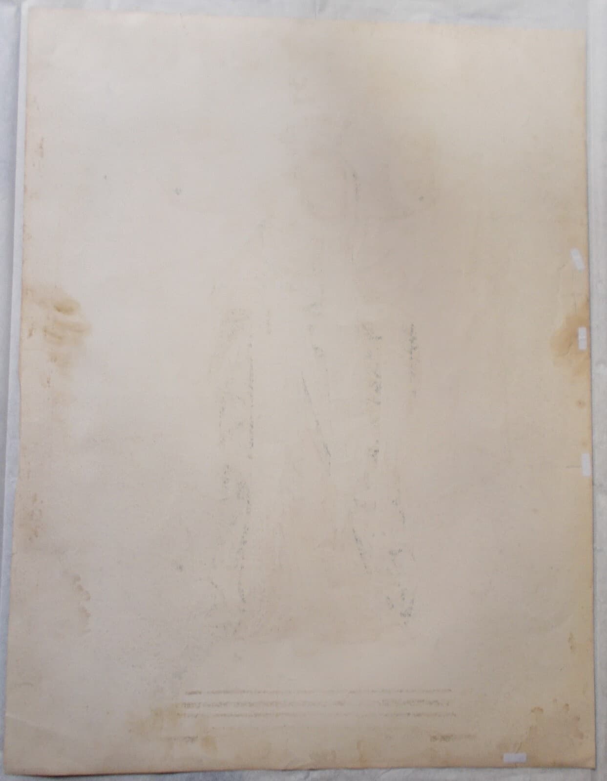 Madonna SS. Dei Martiri Protettrice Di Molfetta   Stampa Cromolitografica Antica