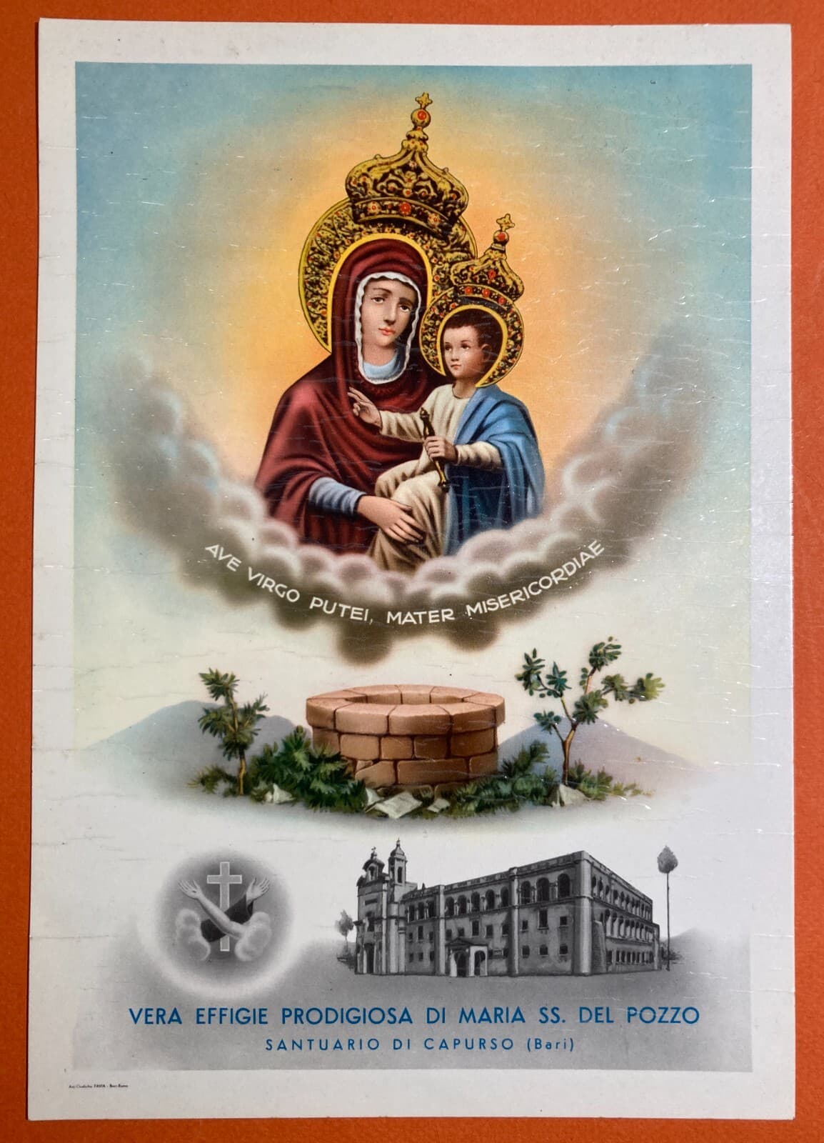 Arte Devozionale, Puglia: Madonna Del Pozzo Di Capurso, Veduta Del Santuario