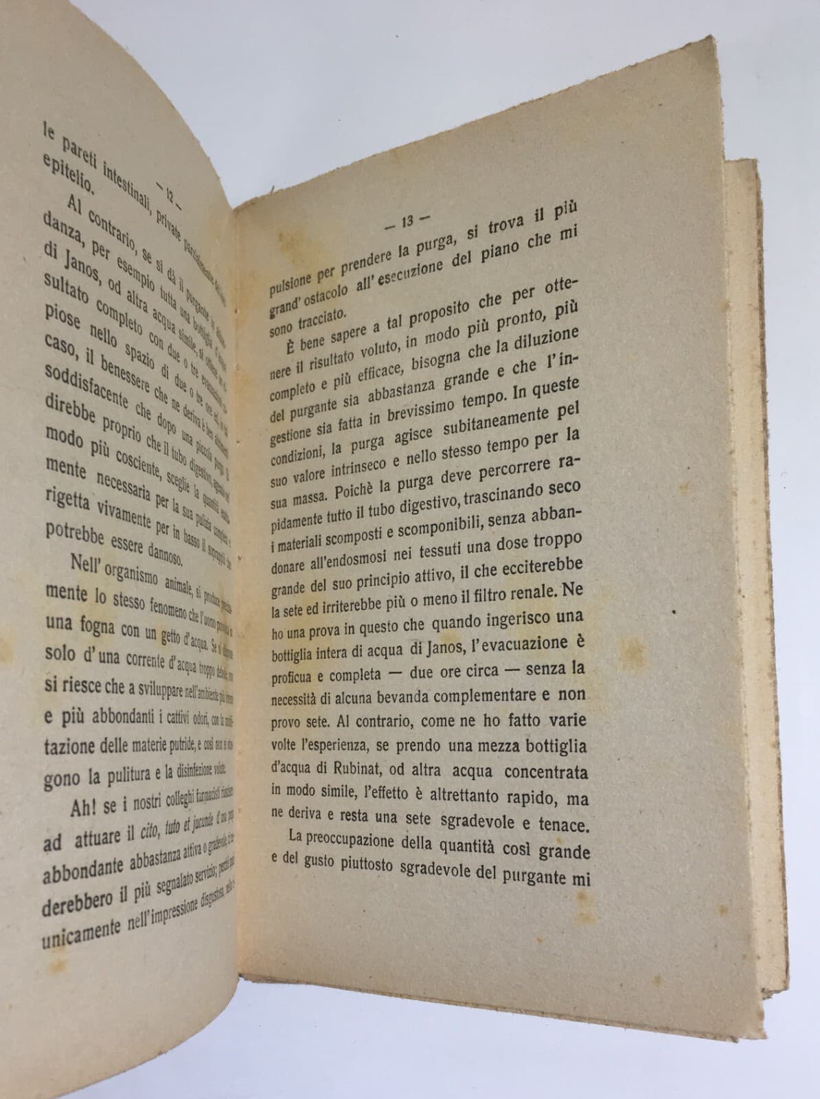 Medicina, Alimentazione, Digiuno, Purga, Cosmesi E Igiene Dei Capelli   G. Guelpa   1917