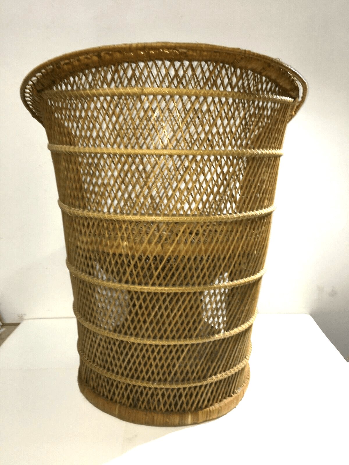 Poltroncina In Vimini Di Design, Stile Giò Ponti