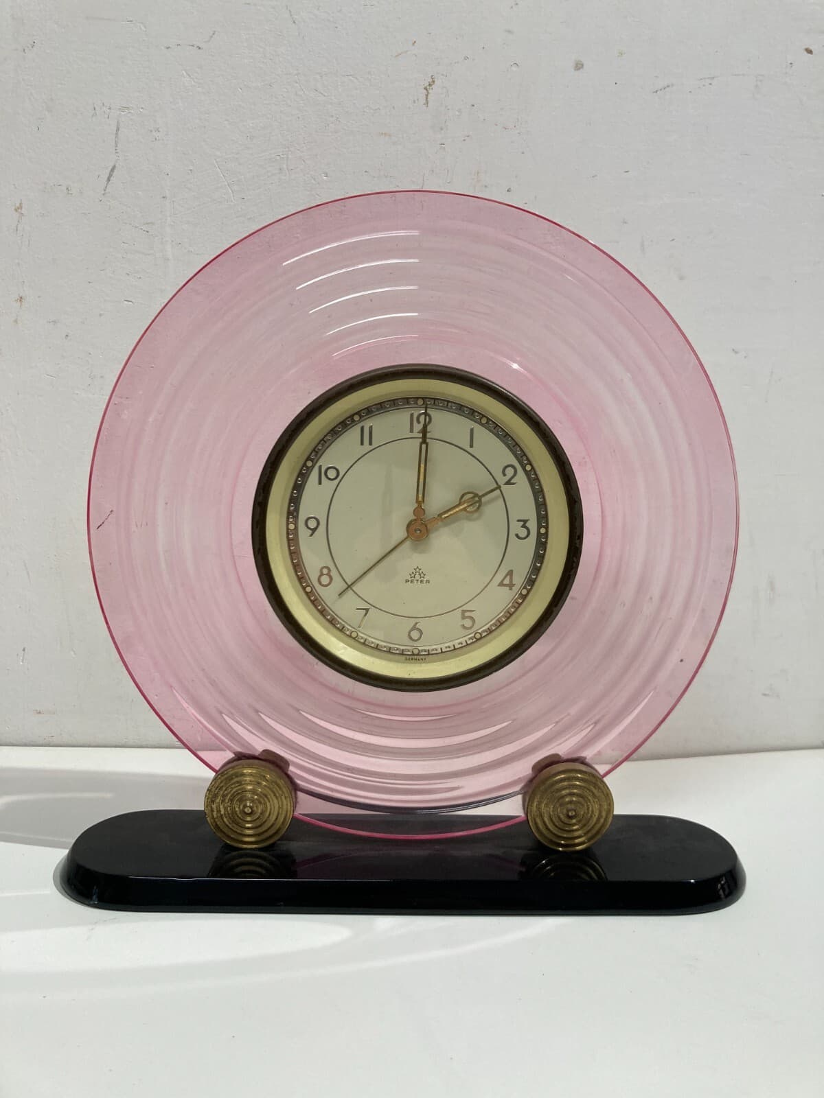 Orologio d'Epoca Decorativo Da Collezione Peter