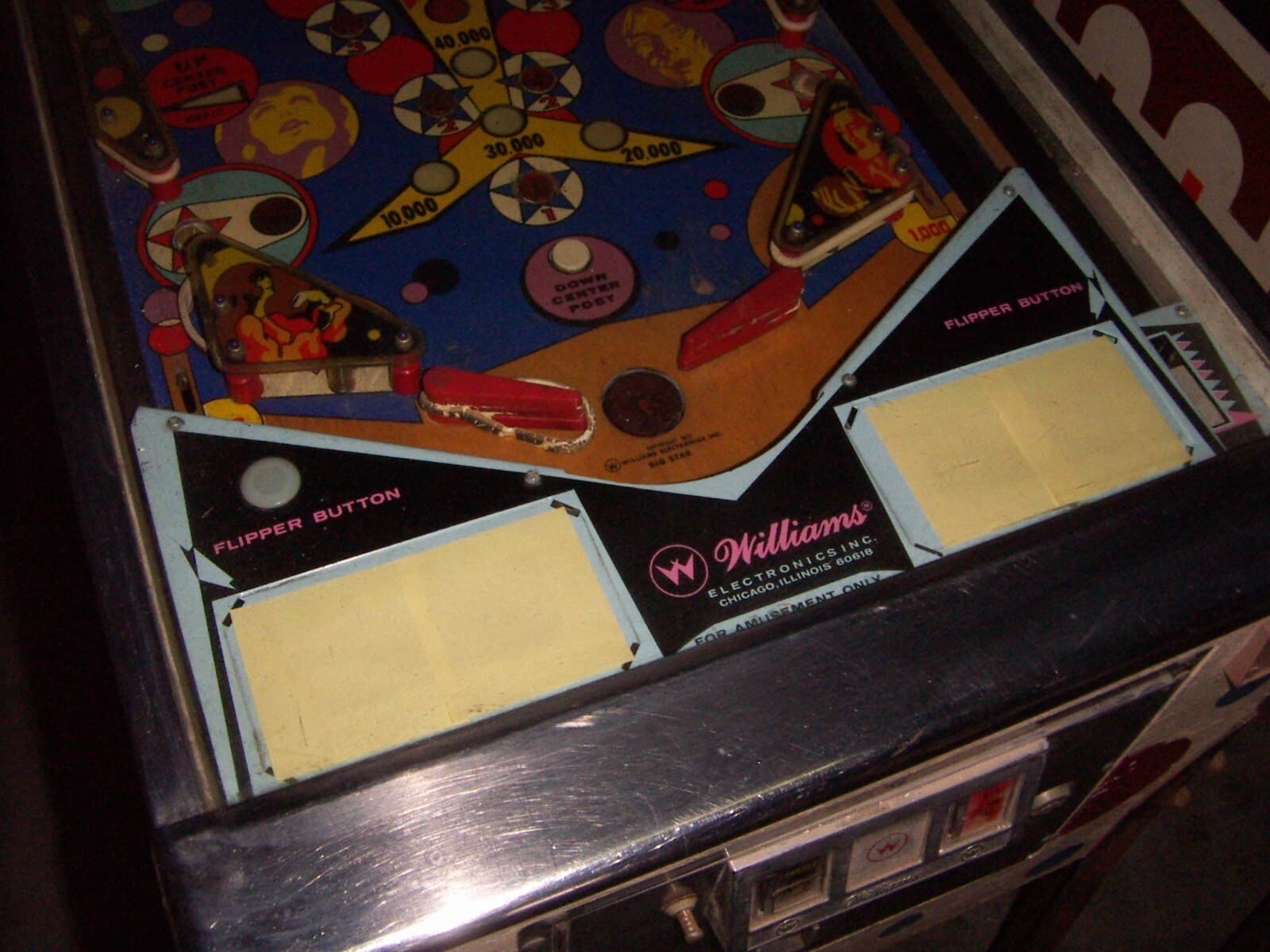 Musica, Rock Music, Cantanti Celebri: Big Star. Grande Flipper d'Epoca Williams.