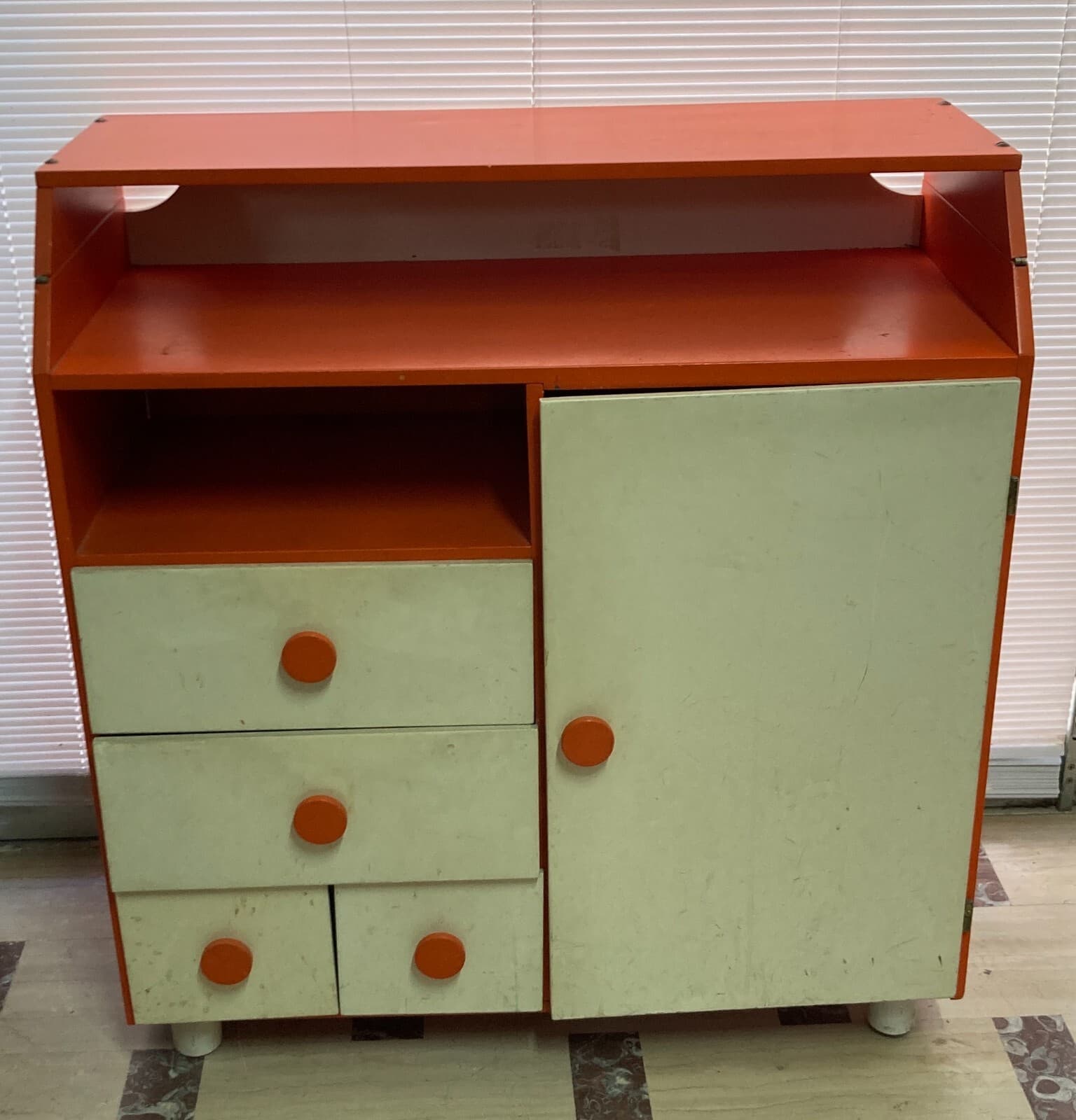 Modernariato: Mobile Scrittoio Reguitti, Design Anni '50