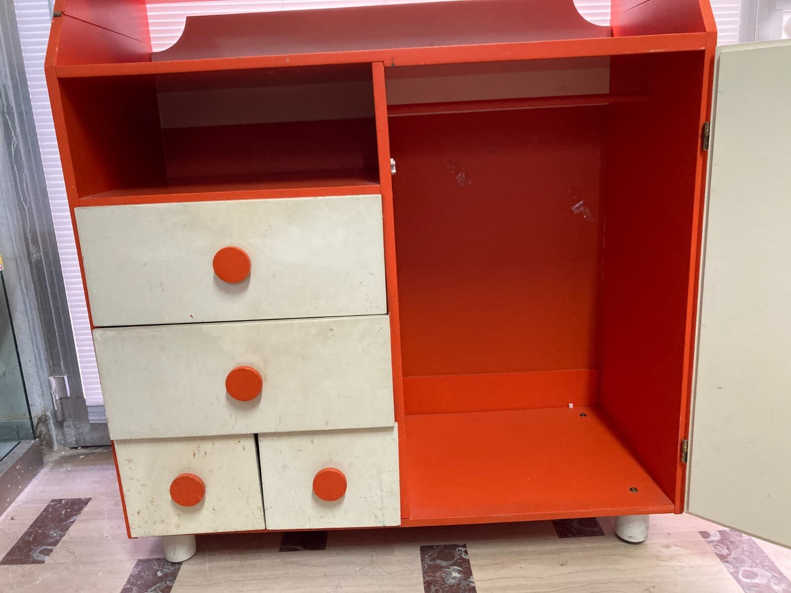 Modernariato: Mobile Scrittoio Reguitti, Design Anni '50