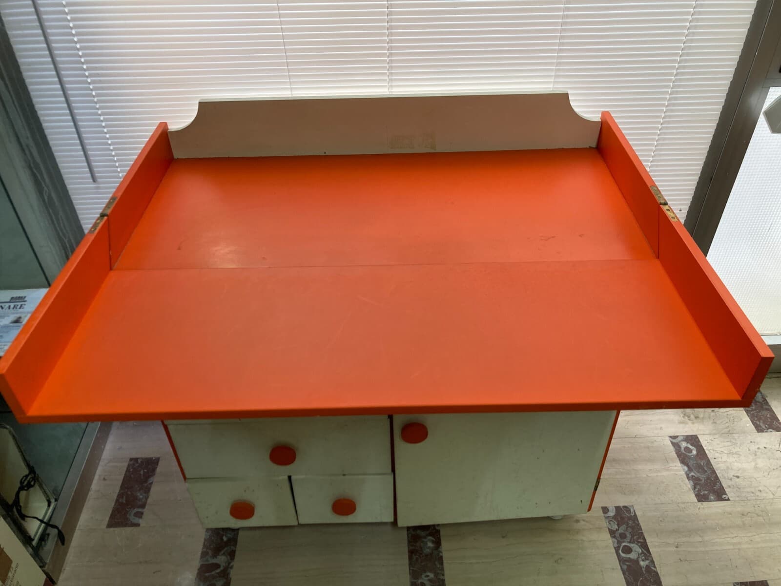 Modernariato: Mobile Scrittoio Reguitti, Design Anni '50