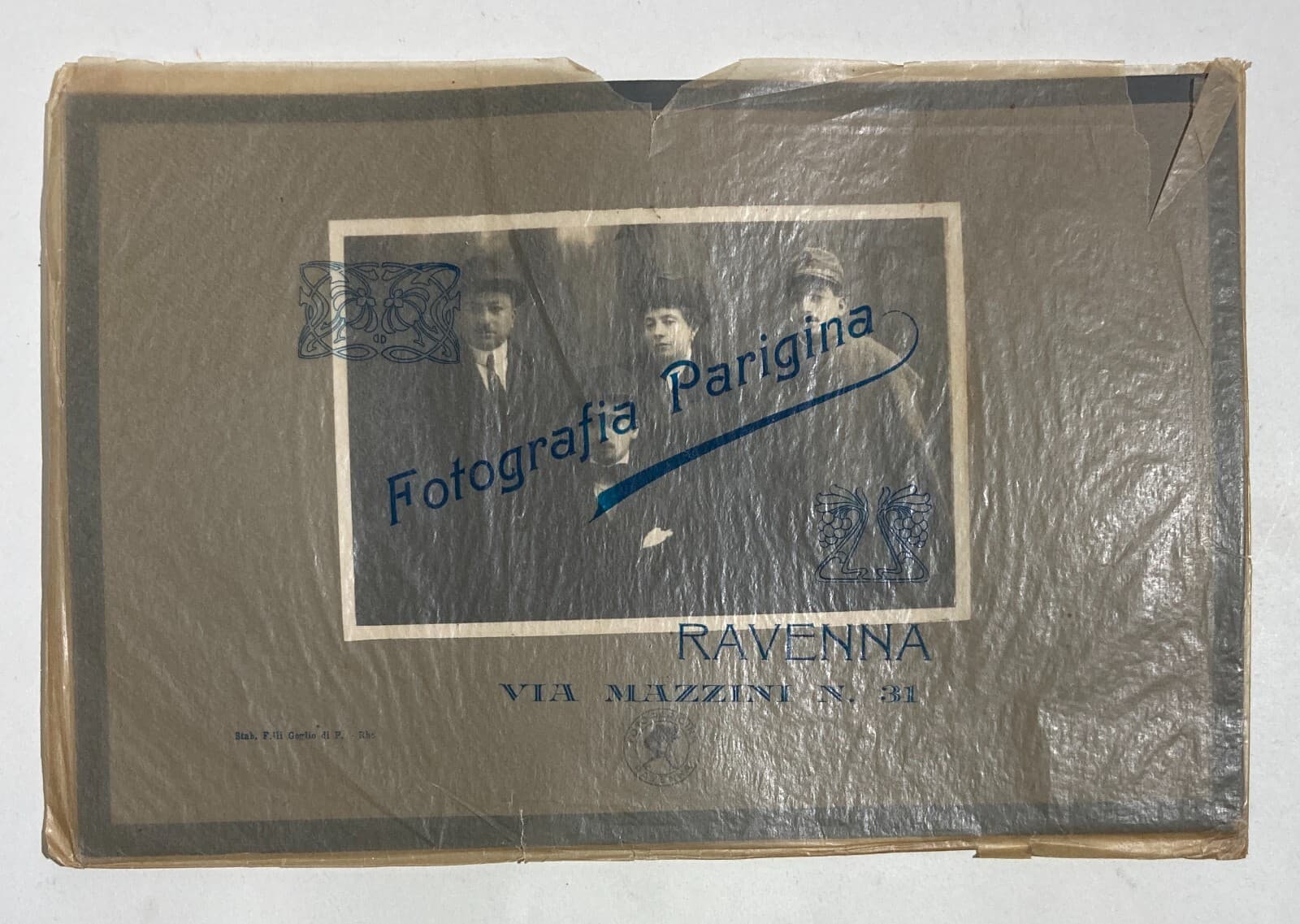 Fotografia Da Collezione, Ravenna, Fotografia Parigina, Foto Di Gruppo E Militare