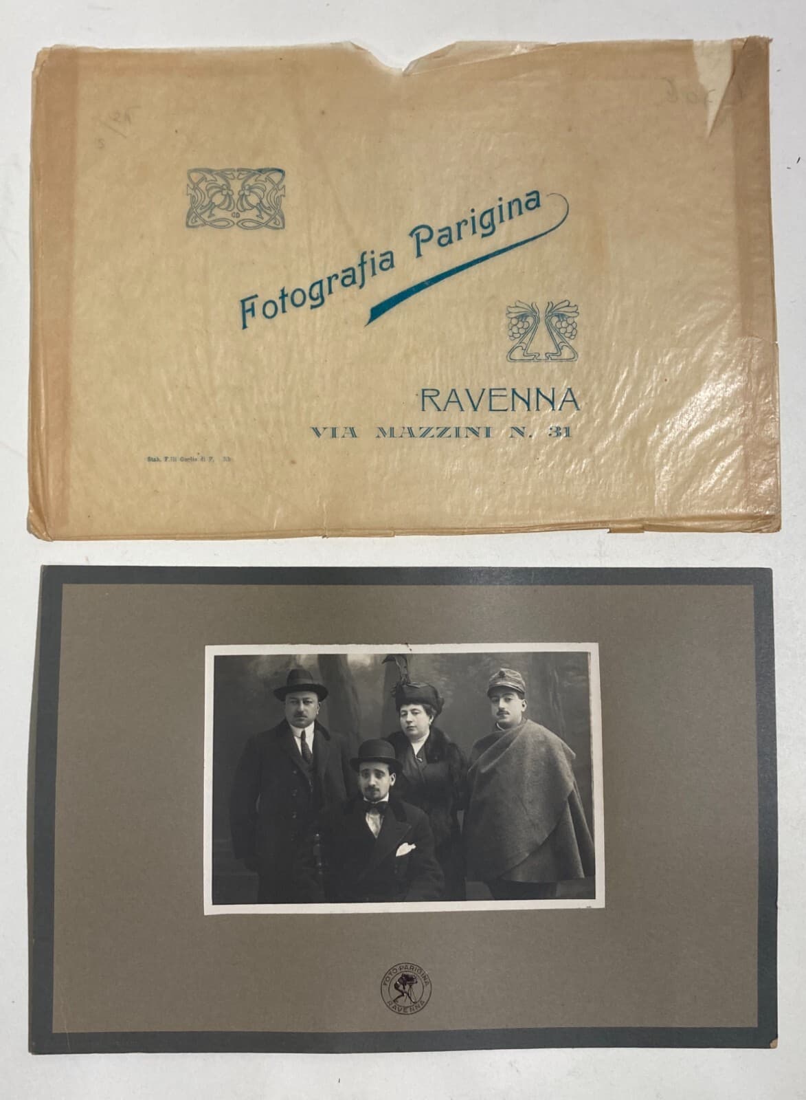 Fotografia Da Collezione, Ravenna, Fotografia Parigina, Foto Di Gruppo E Militare