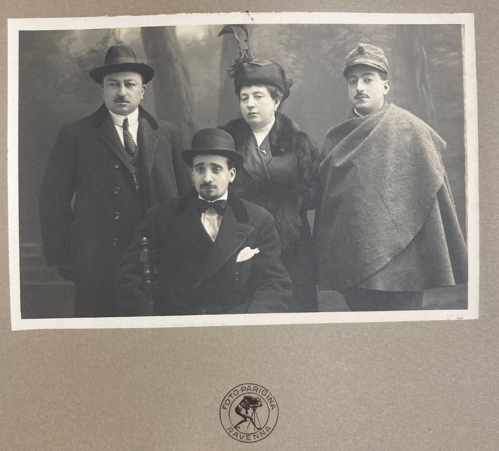 Fotografia Da Collezione, Ravenna, Fotografia Parigina, Foto Di Gruppo E Militare