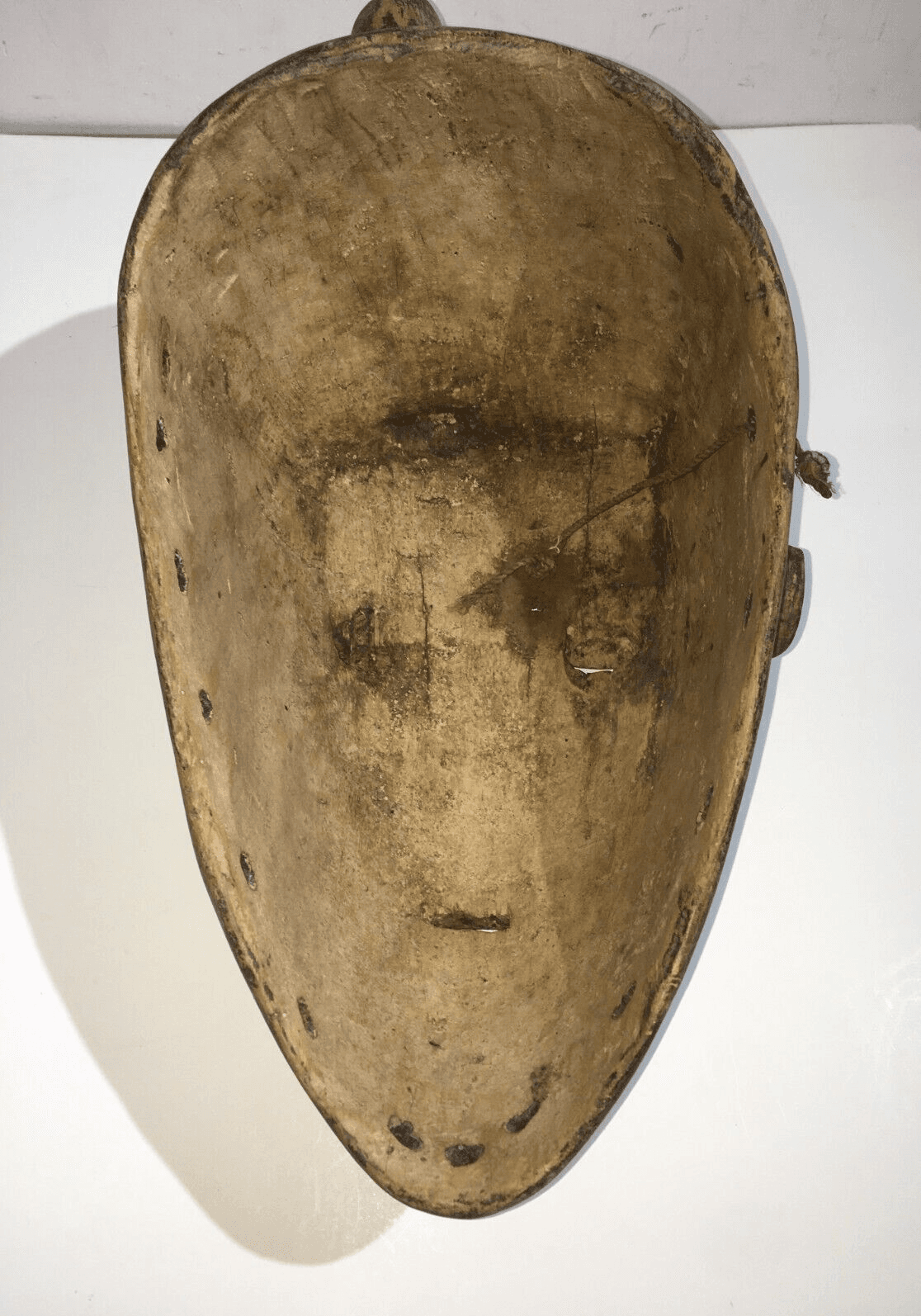 Maschera Africana In Scultura Lignea (arte Tribale)
