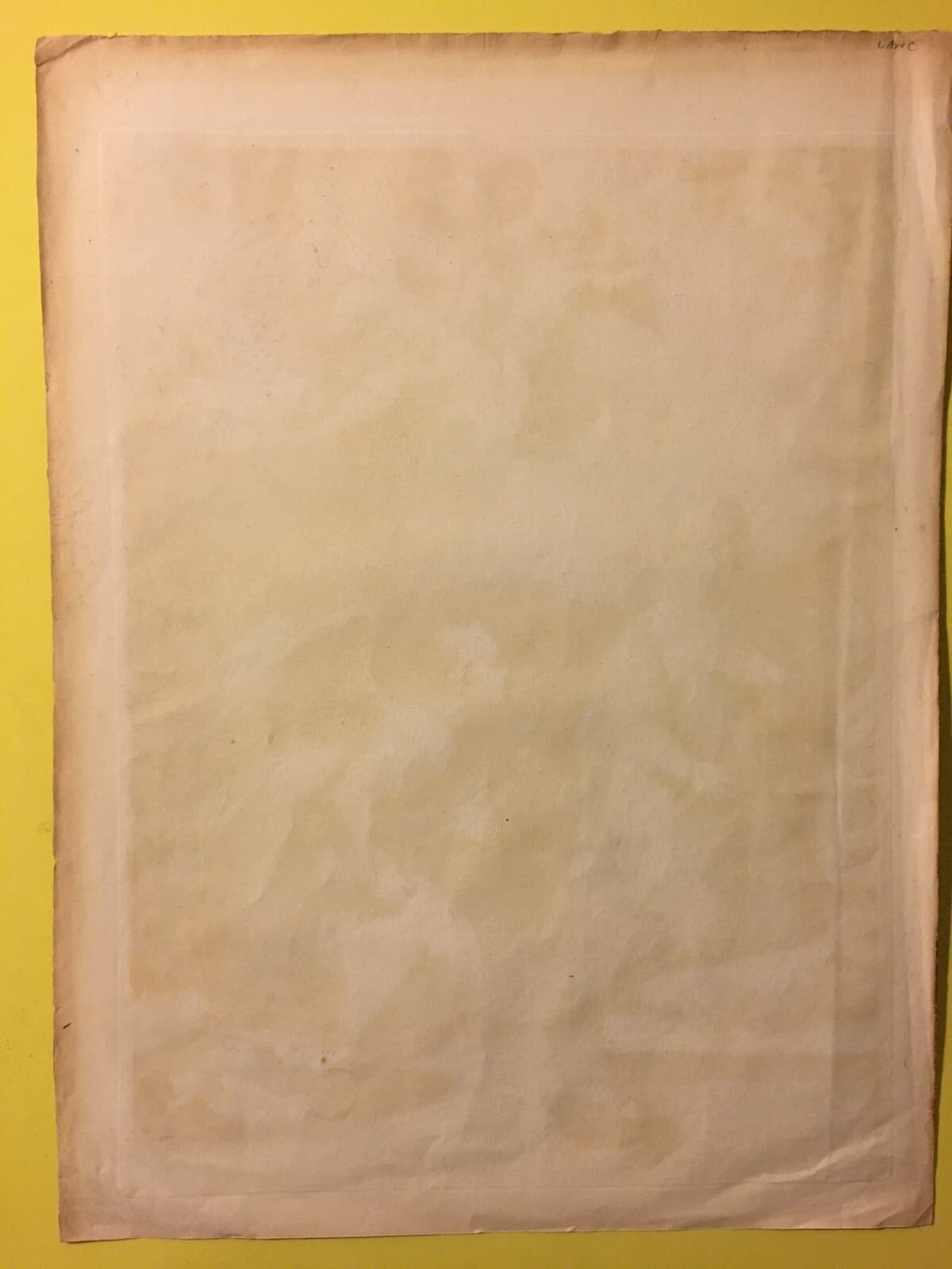 Antica Stampa Popolare Devozionale: Annunciazione. Grande Incisione Da Hendrick Goltzius