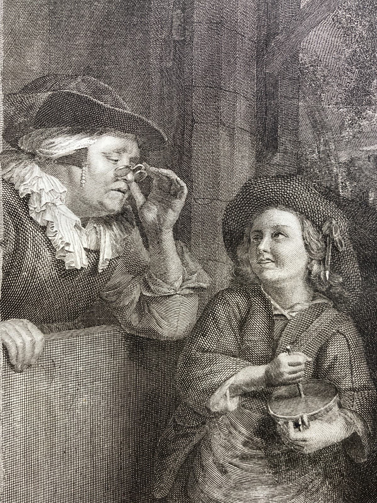 Musica: Il Giovine Suonatore. Incisione Di Gnaccarini Su Disegno Di Antonio Bicciani, 1839