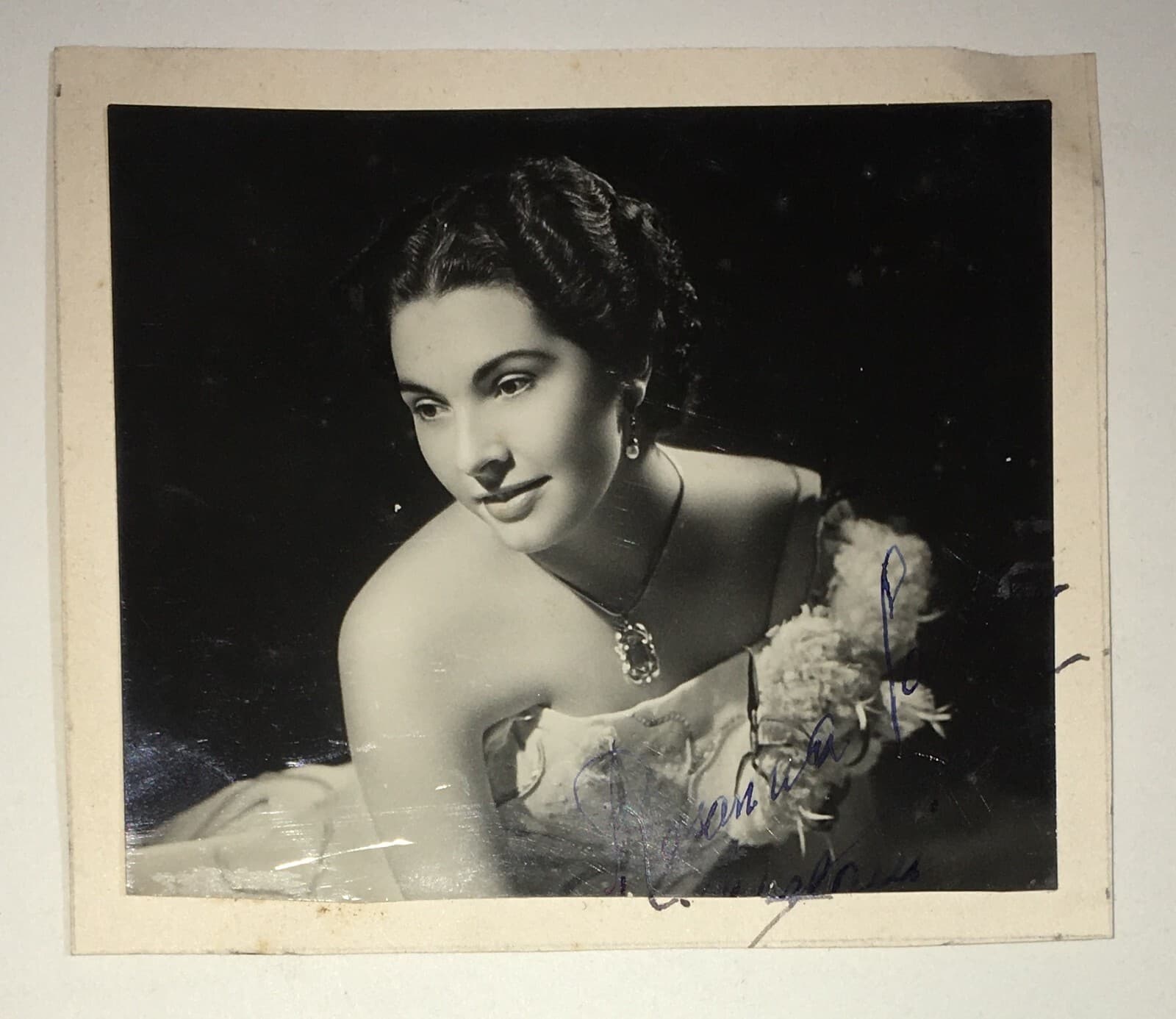 Musica, Teatro, Verona: Soprano Rosanna Carteri, Foto d'Epoca Autografata