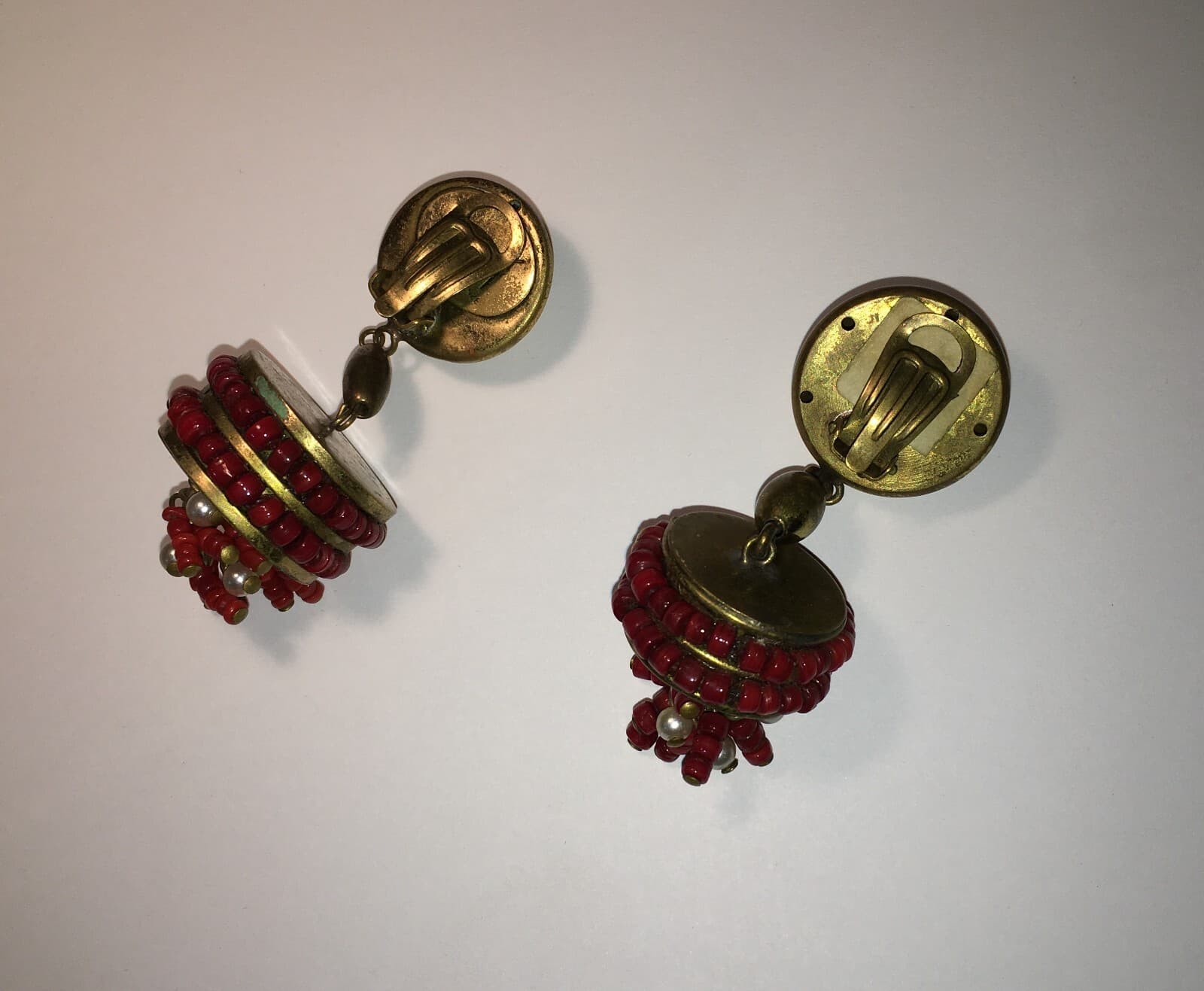 Folklore, Tradizioni Popolari: Orecchini Decorativi Artigianali Per Costumi Regionali