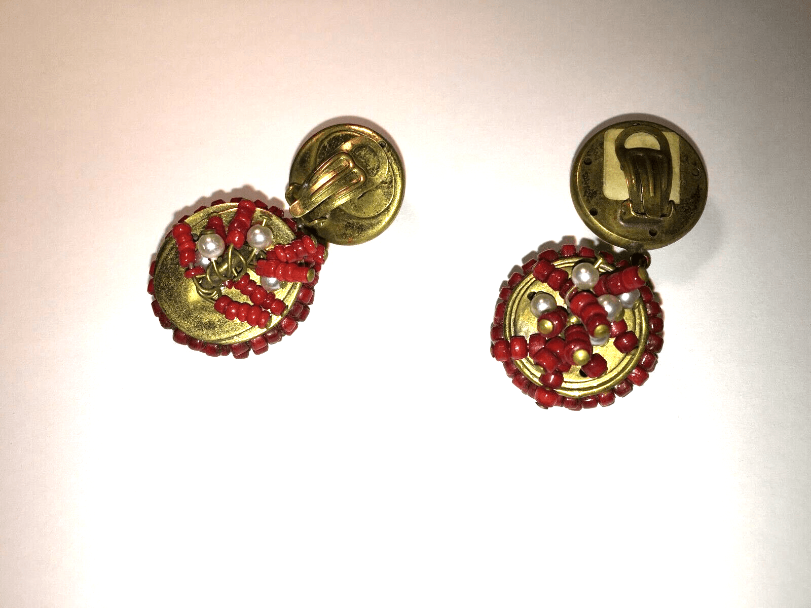 Folklore, Tradizioni Popolari: Orecchini Decorativi Artigianali Per Costumi Regionali