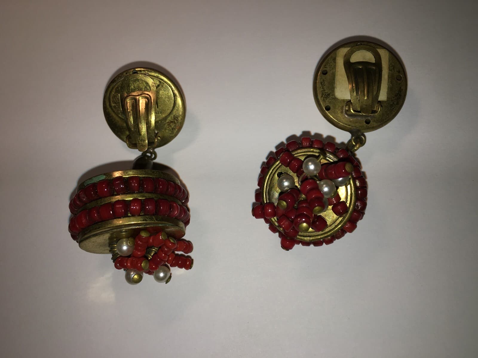 Folklore, Tradizioni Popolari: Orecchini Decorativi Artigianali Per Costumi Regionali