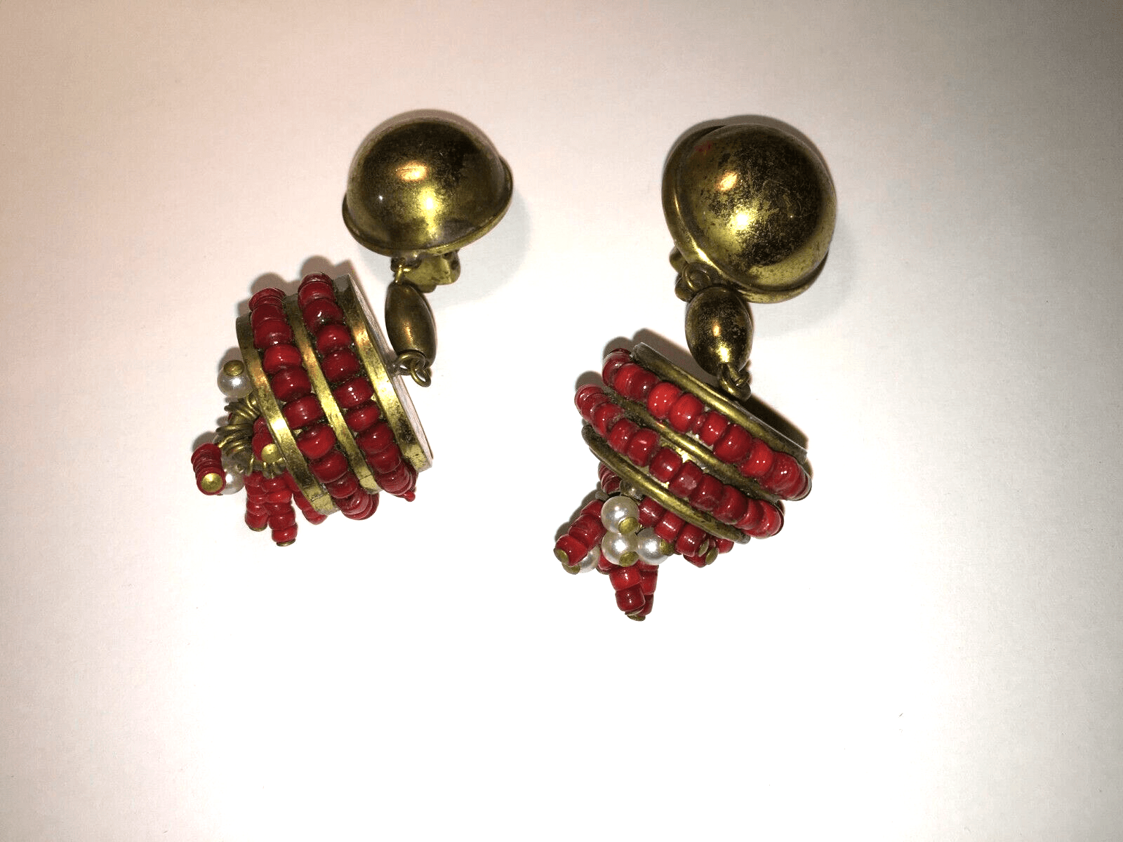 Folklore, Tradizioni Popolari: Orecchini Decorativi Artigianali Per Costumi Regionali