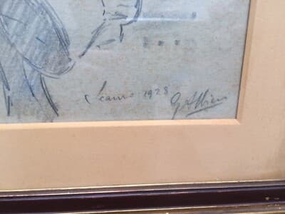 Scanno, Abruzzo: La Scannese. Disegno A Matita Di Gino Albieri (1928)