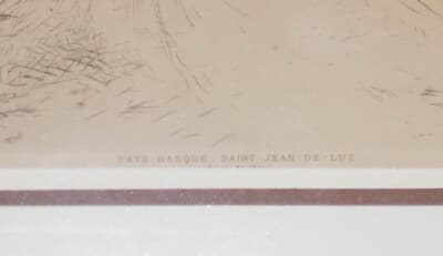 Léon Bonnat, Saint Jean De Luz: Veduta Antica (1899)