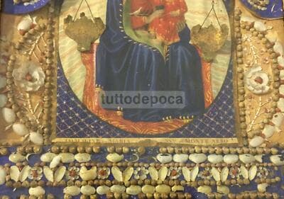 Arte Popolare Devozionale: Maria SS. Di Montenero. Artigianato Meridionale