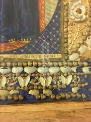 Arte Popolare Devozionale: Maria SS. Di Montenero. Artigianato Meridionale