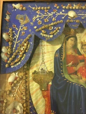 Arte Popolare Devozionale: Maria SS. Di Montenero. Artigianato Meridionale
