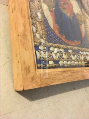 Arte Popolare Devozionale: Maria SS. Di Montenero. Artigianato Meridionale