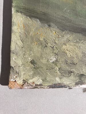 Suggestiva Veduta Animata Di Paese   Artista Marongio   Dipinto Da Collezione