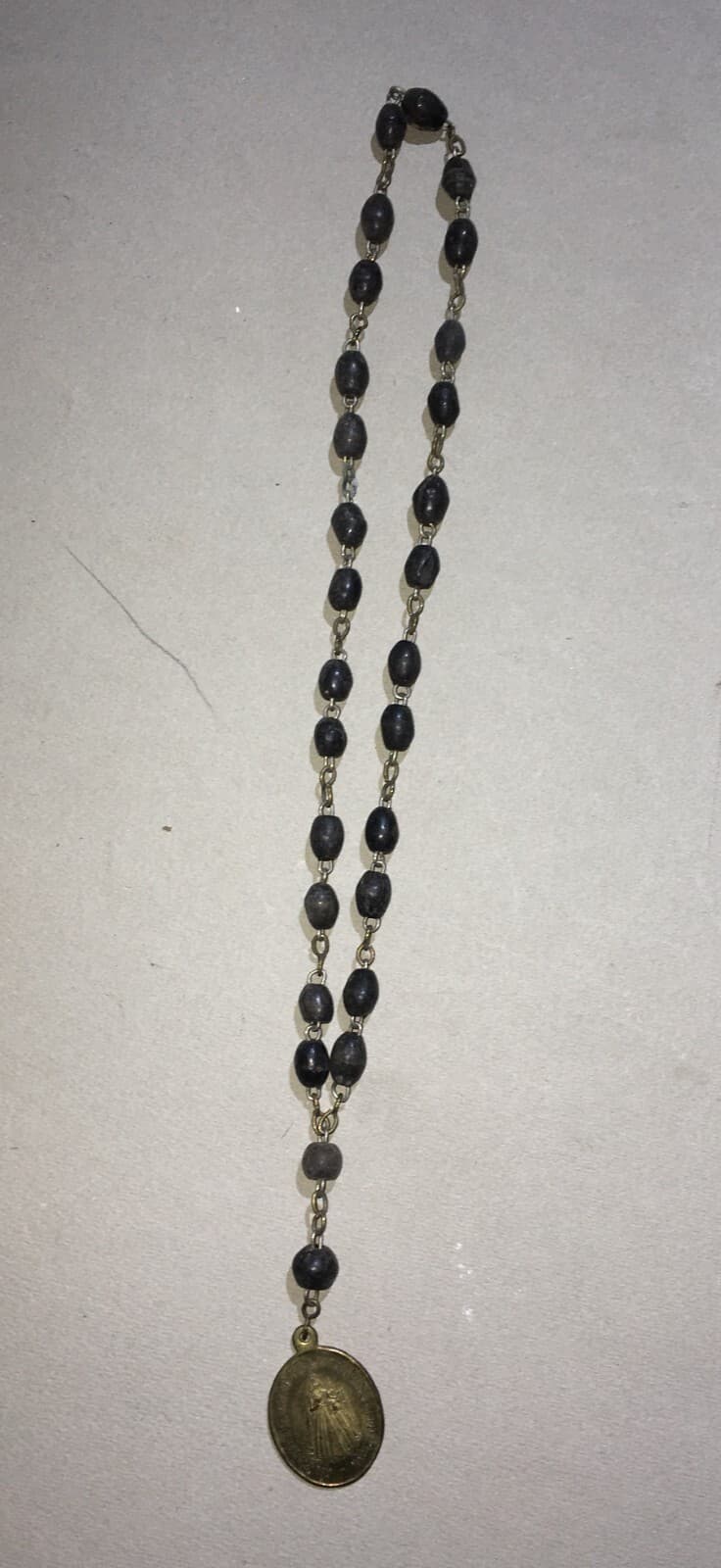 Arte Devozionale: Sant'Agostino E Madonna Della Cintura, Antica Medaglietta