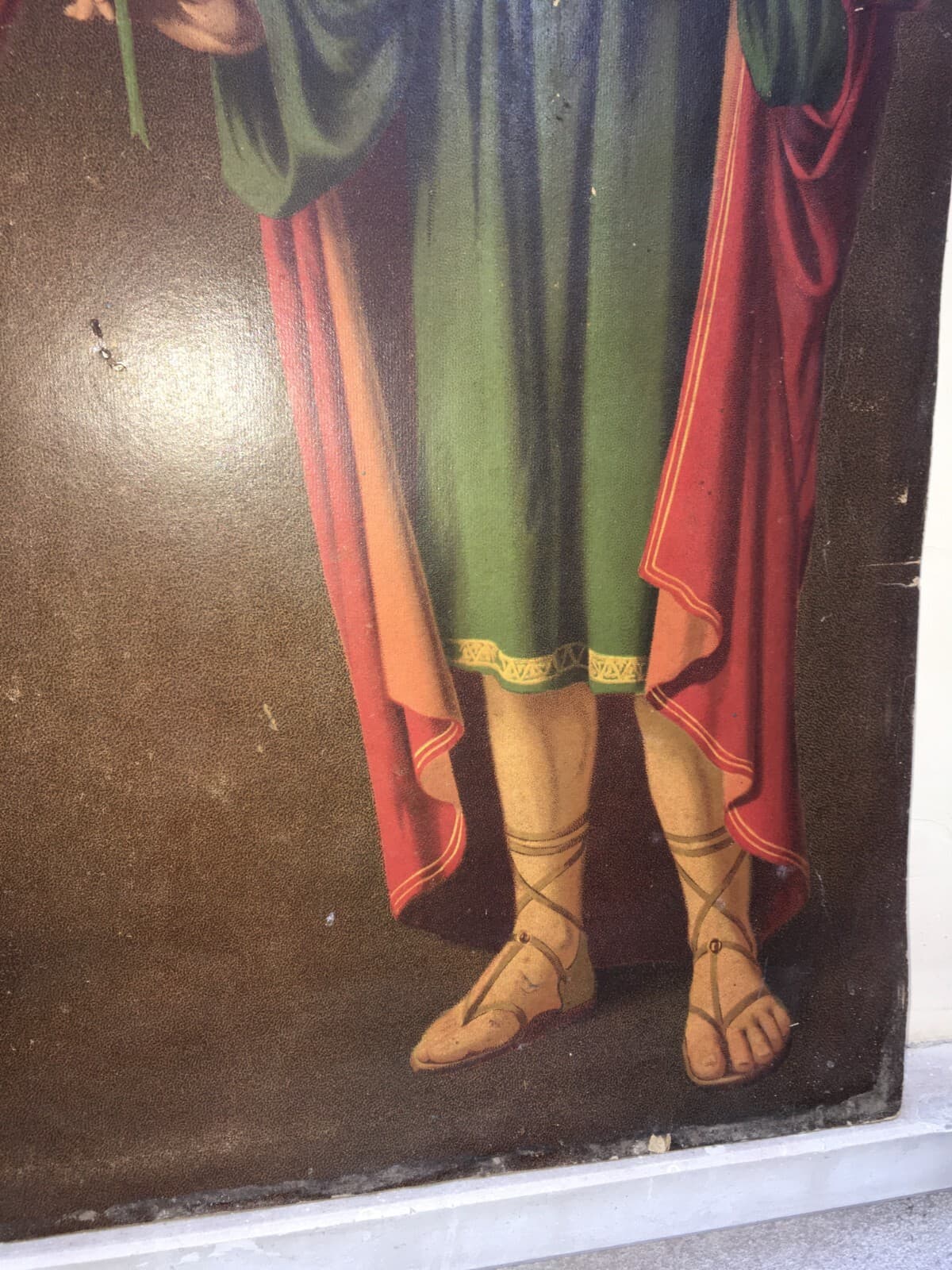 Medicina, Barbieri, Dolciaria, Arte Antica: Stampa Popolare Devozionale Dei Santi Medici