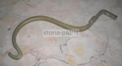 Antico Supporto In Ottone Per Lampade O Applique