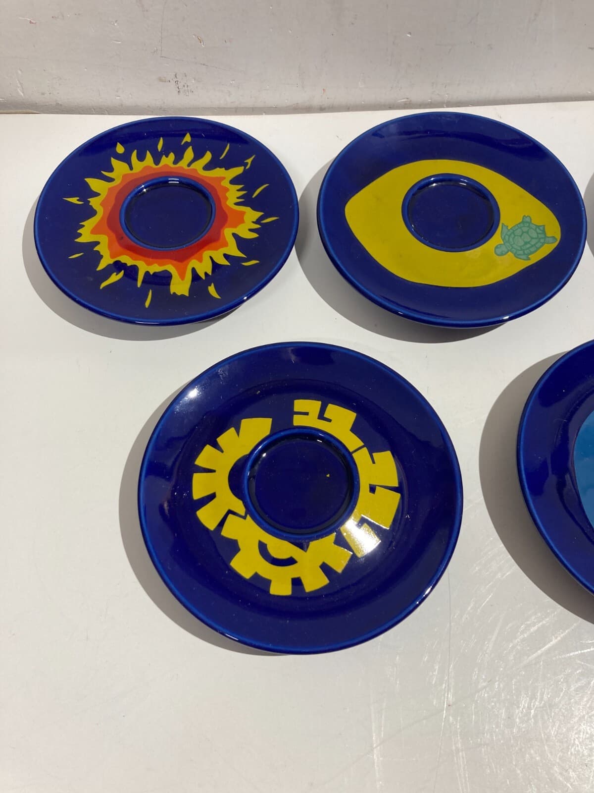 Illy Collection: 5 Tazze Da Caffè E Piattini Di Luca Trazzi