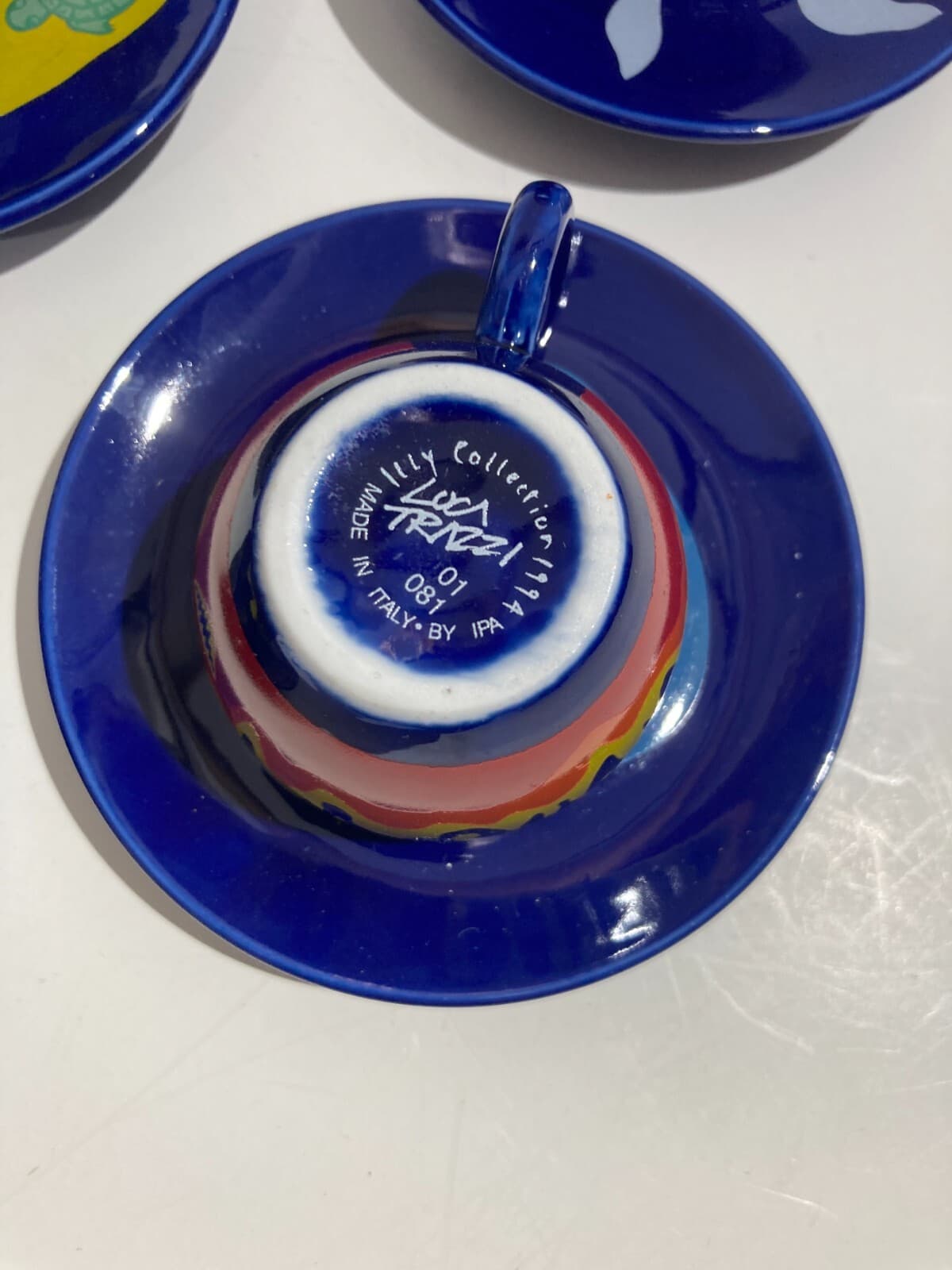 Illy Collection: 5 Tazze Da Caffè E Piattini Di Luca Trazzi