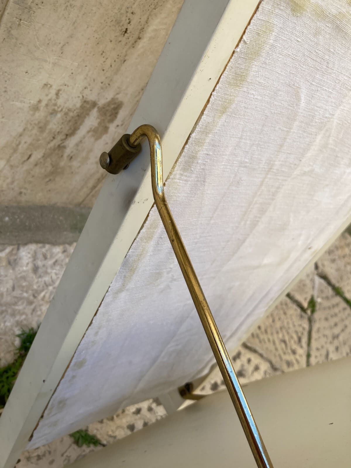 Mobile Servo Muto Reguitti In Legno Laccato Bianco