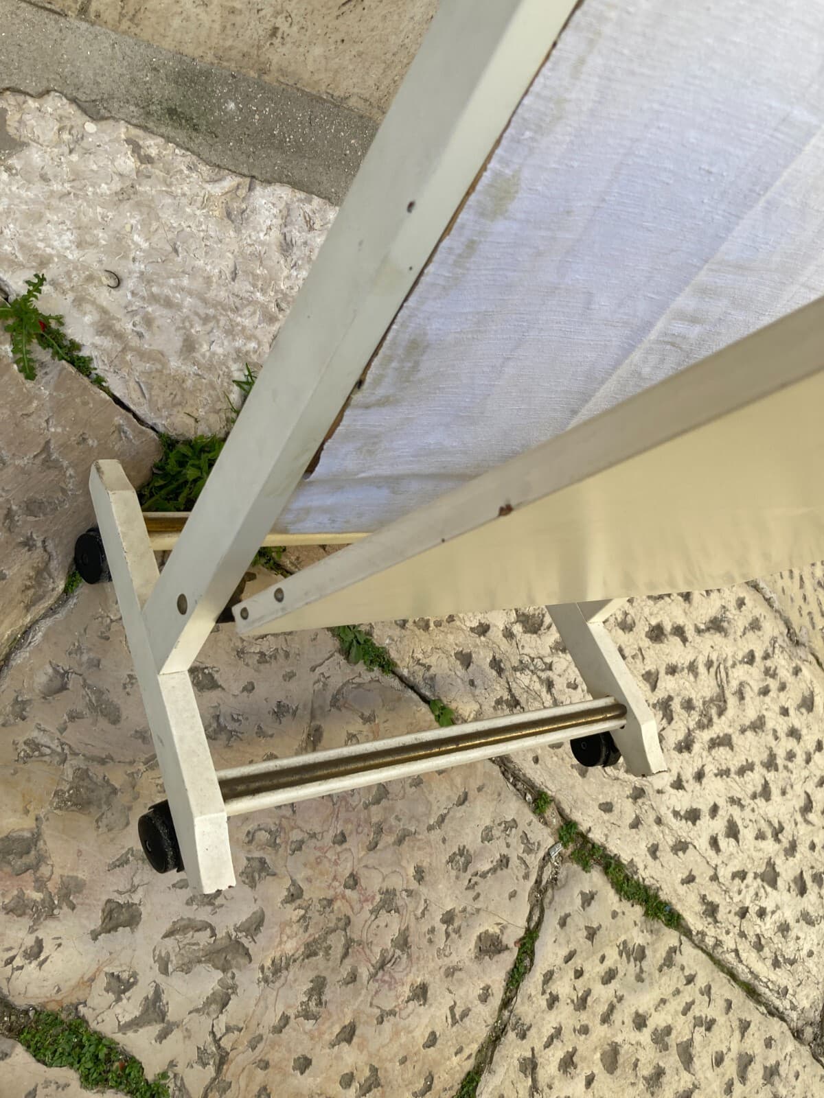 Mobile Servo Muto Reguitti In Legno Laccato Bianco