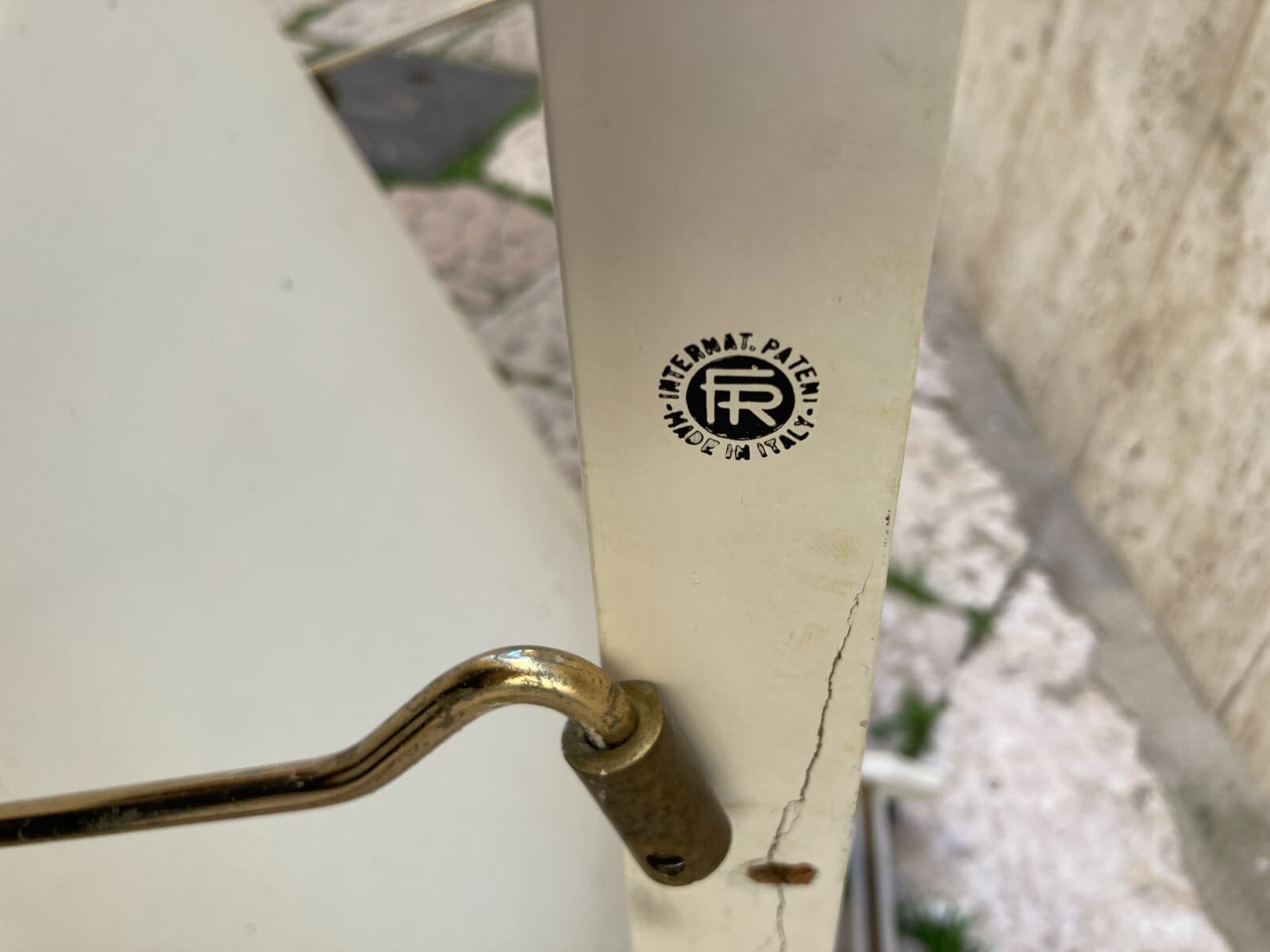 Mobile Servo Muto Reguitti In Legno Laccato Bianco