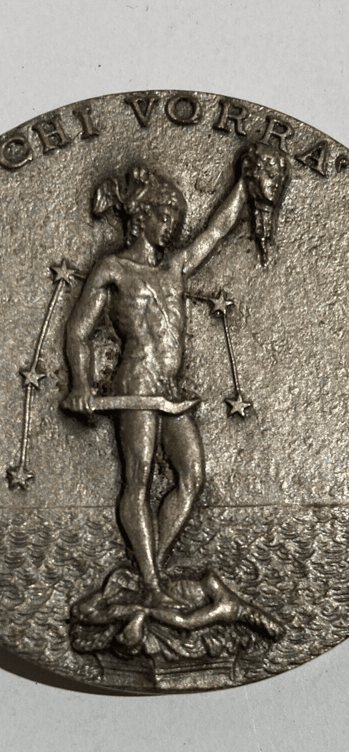 Medaglia Marina Militare: Nave Perseo (F 566) Con Allegoria Di Medusa