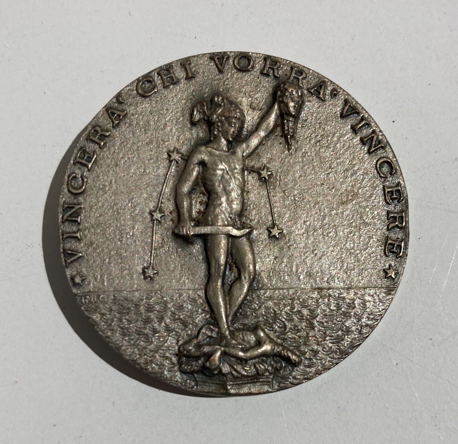 Medaglia Marina Militare: Nave Perseo (F 566) Con Allegoria Di Medusa